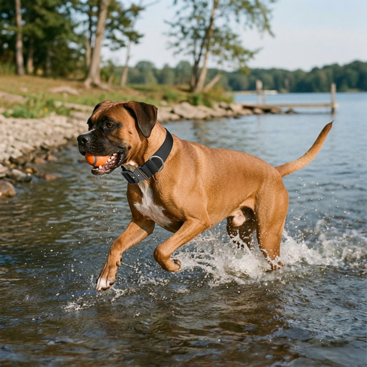 Taktisches Hundehalsband