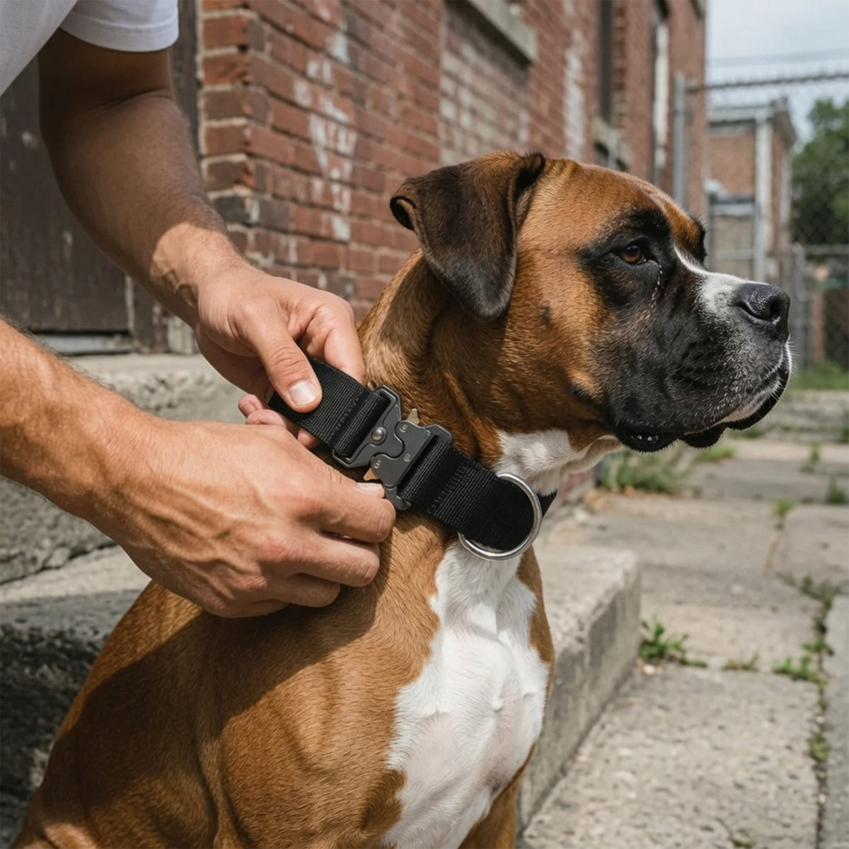 Taktisches Hundehalsband