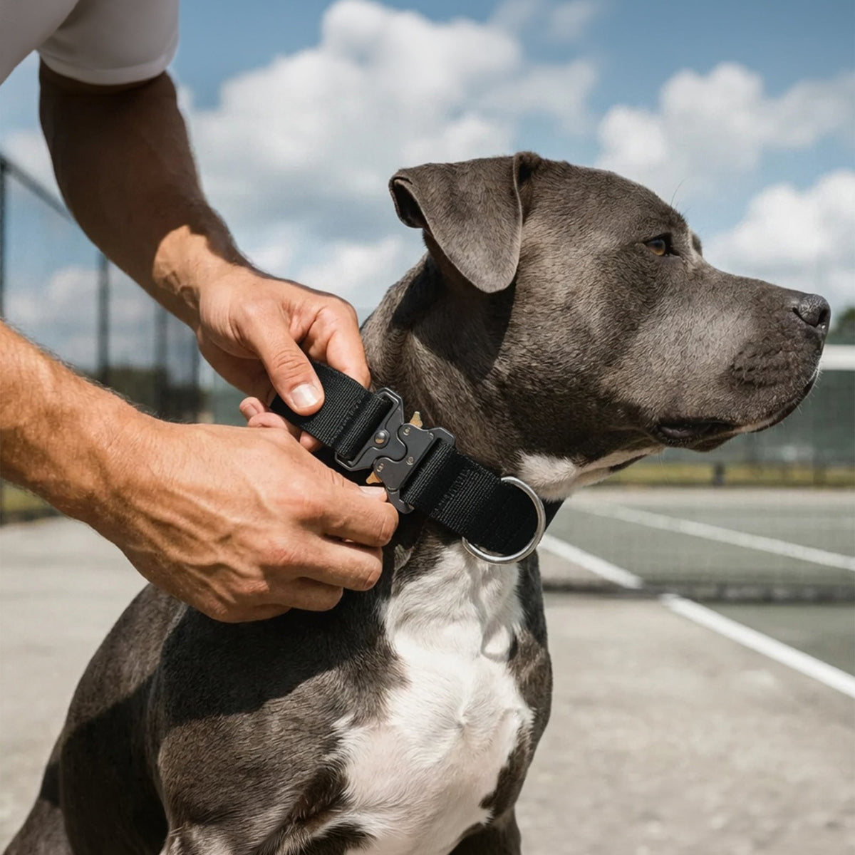 Taktisches Hundehalsband